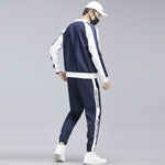 2019 Men's sportswear suit sweatshirt tracksuit muscle Fitness casual active Zipper outwear training clothes men sets